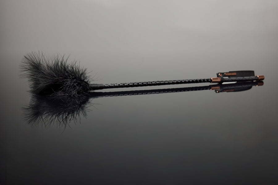 Coquette Pleasure Collection - 24606 - Feather Tickler - Black - Stag Shop