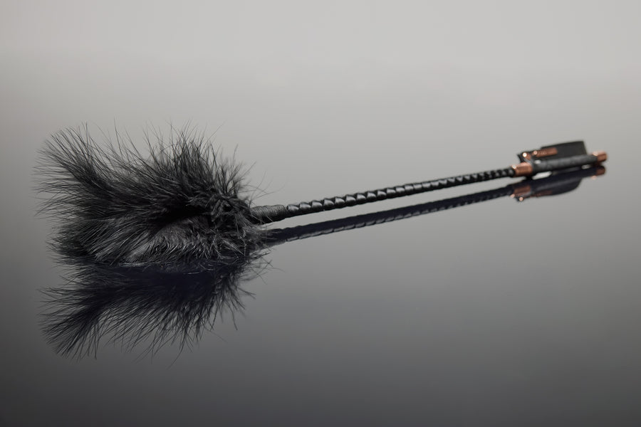 Coquette Pleasure Collection - 24606 - Feather Tickler - Black - Stag Shop