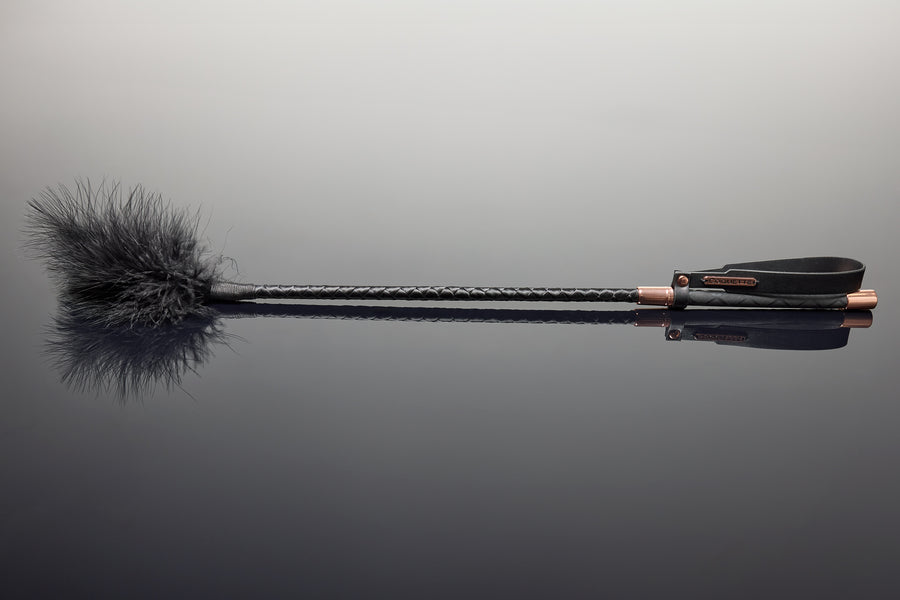 Coquette Pleasure Collection - 24606 - Feather Tickler - Black - Stag Shop