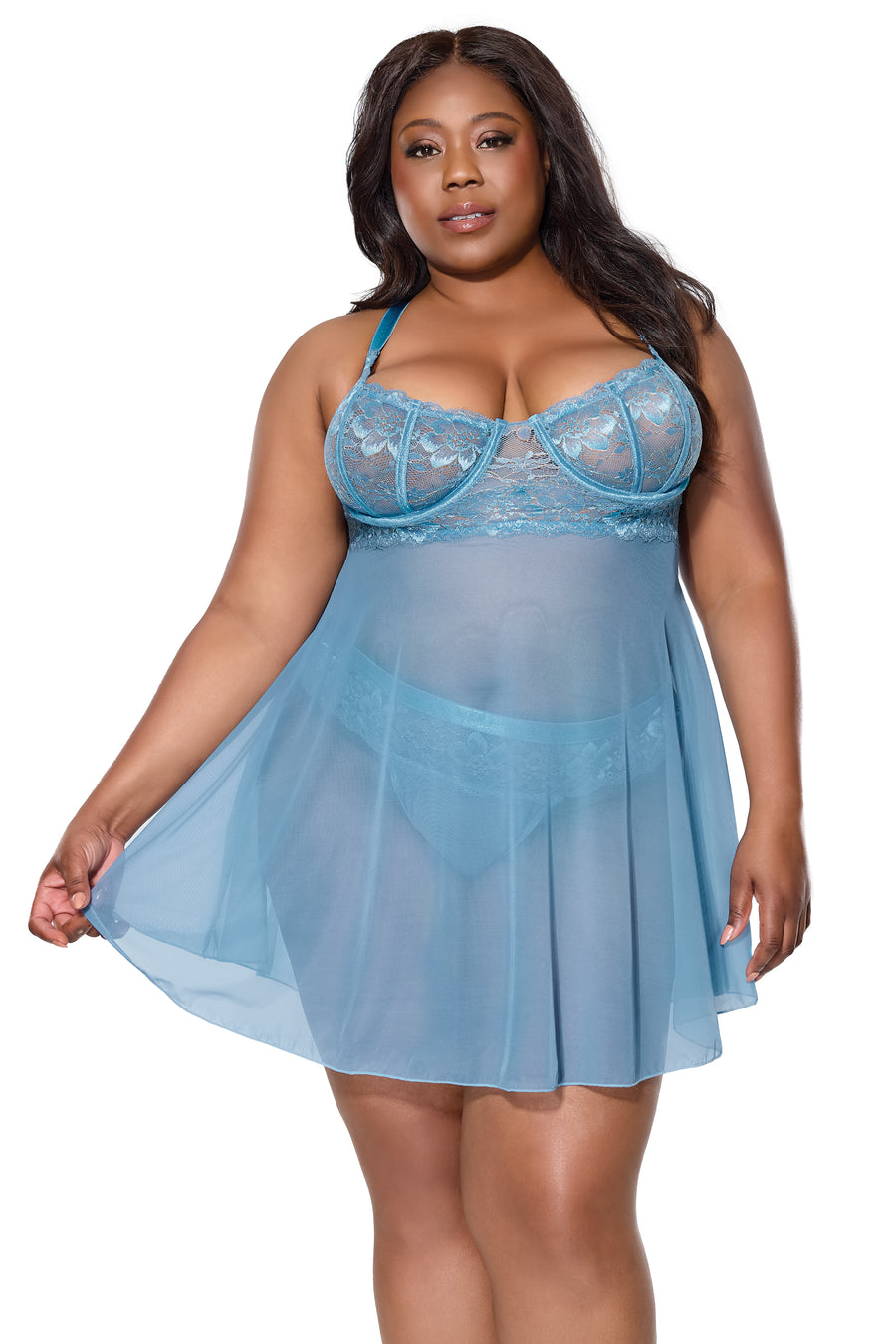 Coquette - 25123 - Babydoll & G-String - Stag Shop