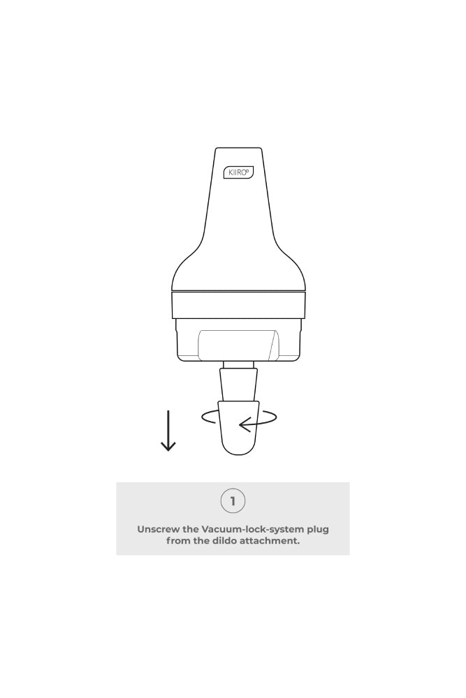 Kiiroo - Keon - Dildo Adapter - Black - Stag Shop