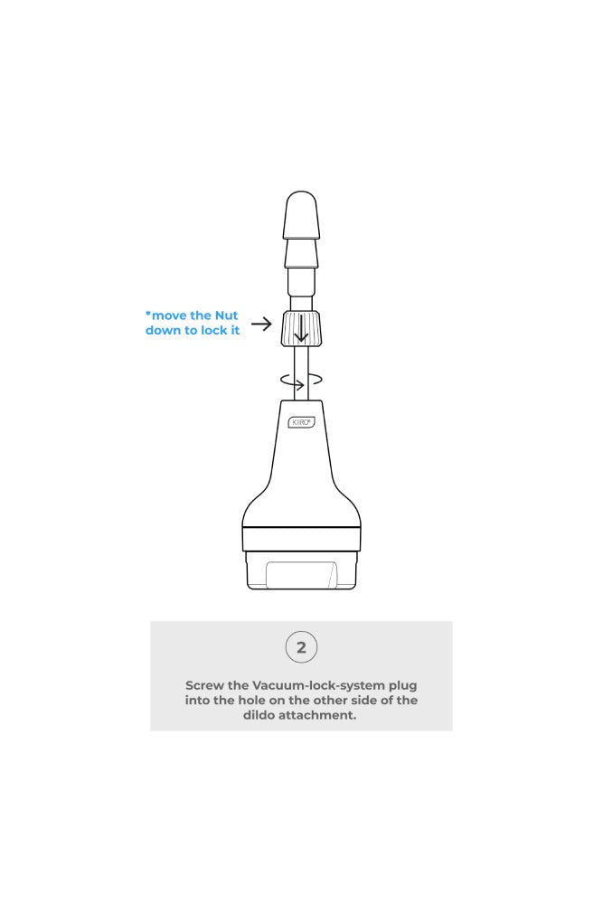 Kiiroo - Keon - Dildo Adapter - Black - Stag Shop