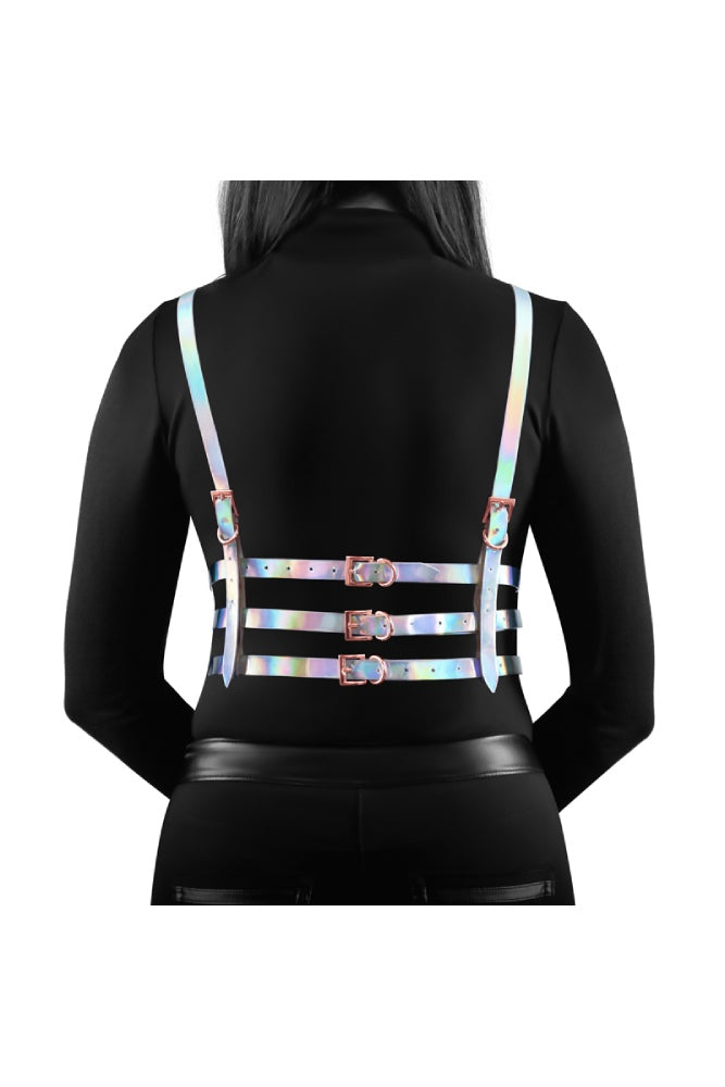 NS Novelties - Cosmo Bondage - Bewitch Longline Harness Bra - Stag Shop