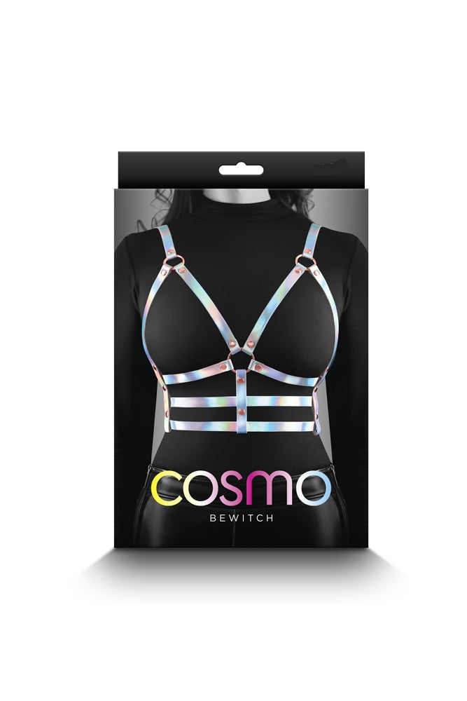 NS Novelties - Cosmo Bondage - Bewitch Longline Harness Bra - Stag Shop