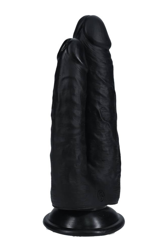 Shots Toys - Real Rock - Double Trouble 7/8 inch Double Penetration Dildo - Various Colours - Stag Shop