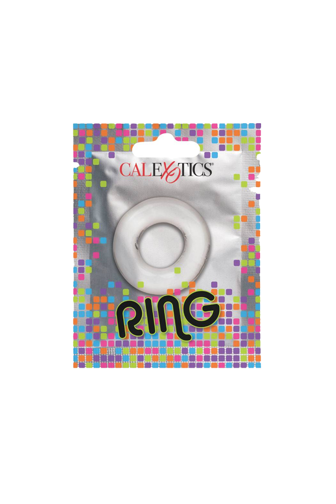 Cal Exotics - X-Large Cock Ring - Clear - Stag Shop