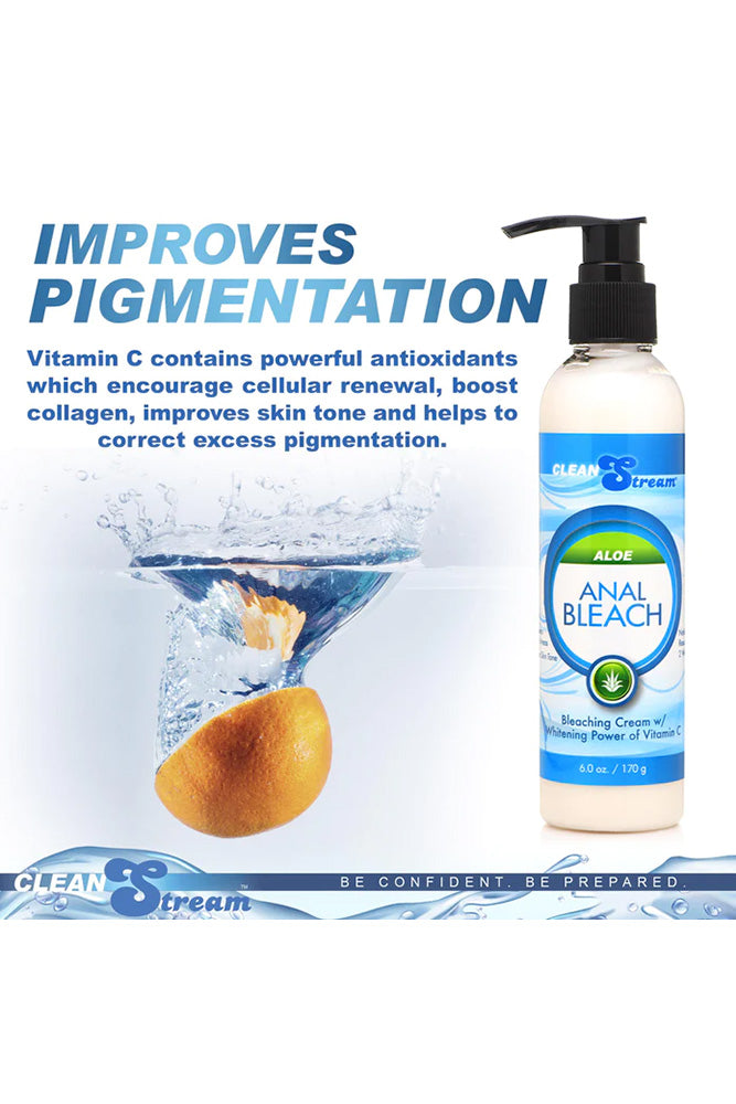 XR Brands - CleanStream - Anal Bleach with Vitamin C and Aloe - Stag Shop