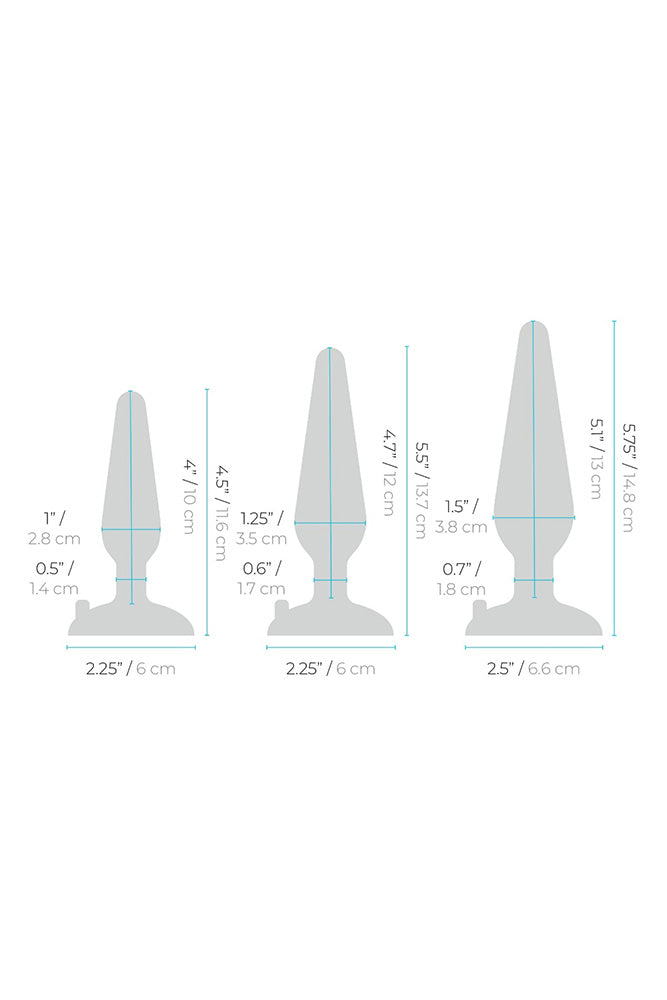 b-Vibe - 3-Piece Anal Training Kit - Stag Shop