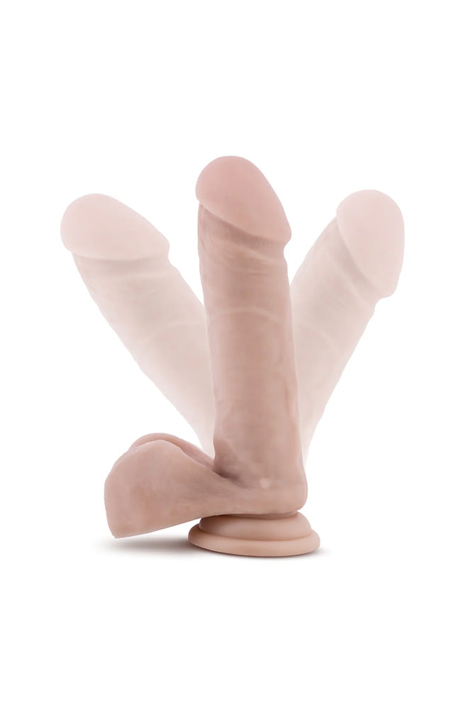Blush Novelties - Au Naturel - 8 Inch Sensa Feel Dildo - Beige - Stag Shop