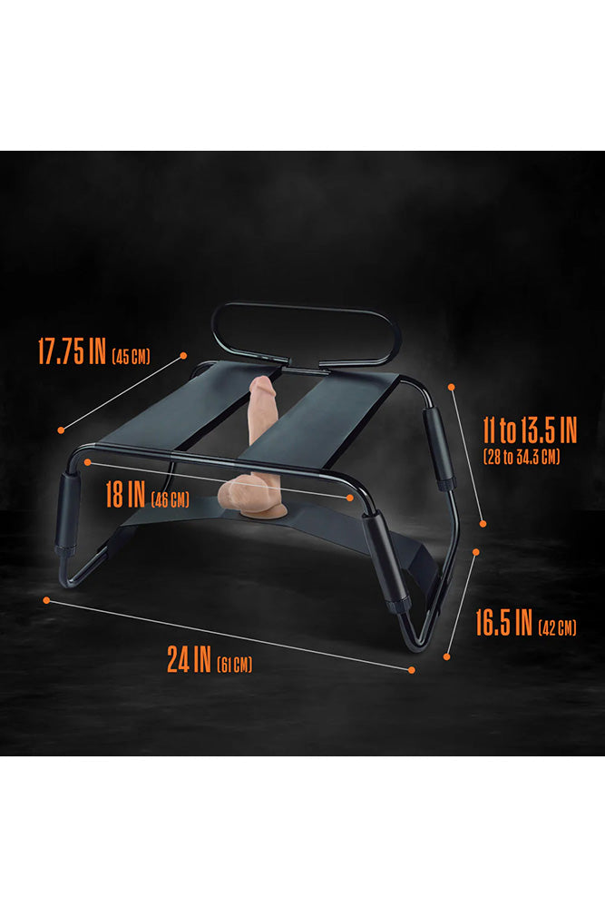 Blush - Temptasia - Surrender Sex Chair - Black - Stag Shop