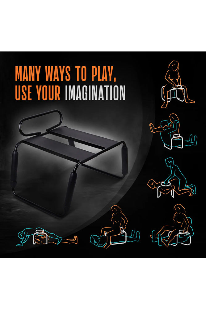 Blush - Temptasia - Surrender Sex Chair - Black - Stag Shop