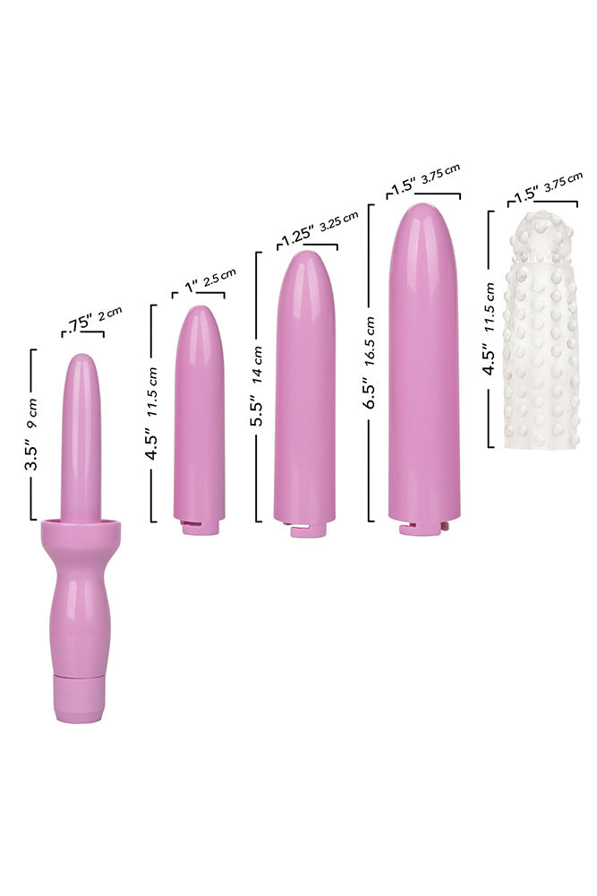 Cal Exotics - Dr. Laura Berman - Set Of 4 Locking Dilators Plus Sleeve - Stag Shop