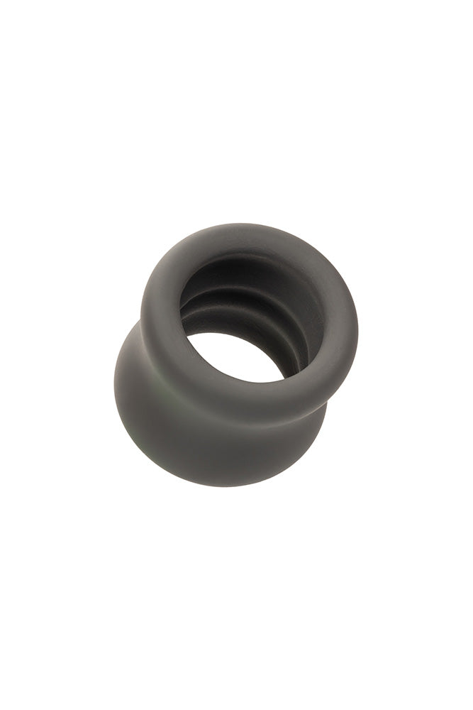 Cal Exotics - Alpha - Liquid Silicone Scrotum Ring - Grey - Stag Shop