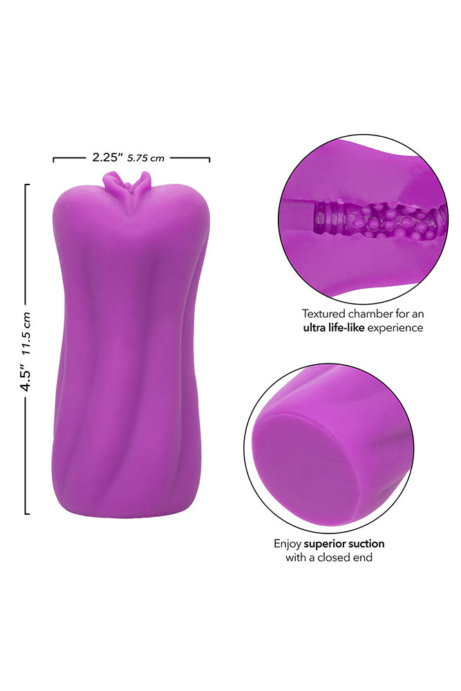 Cal Exotics - Anime Stroker - Roxy Pussy Stroker - Purple - Stag Shop