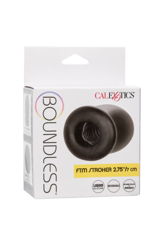 Cal Exotics - Boundless - FTM Stroker - Black - Assorted Sizes - Stag Shop