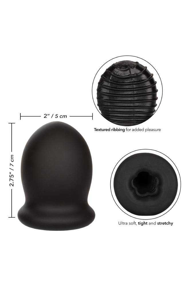Cal Exotics - Boundless - FTM Stroker - Black - Assorted Sizes - Stag Shop