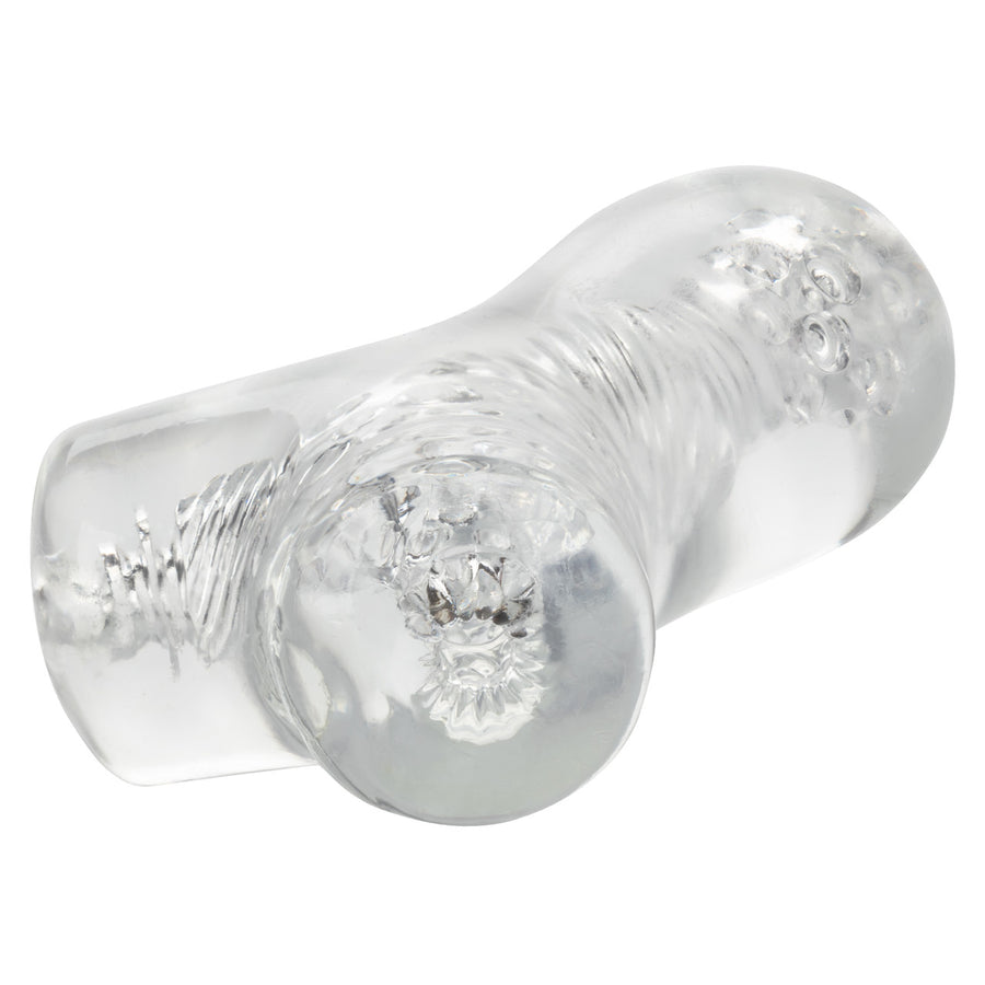 Cal Exotics - Cyclone Dual Chamber Stroker - Clear - Stag Shop