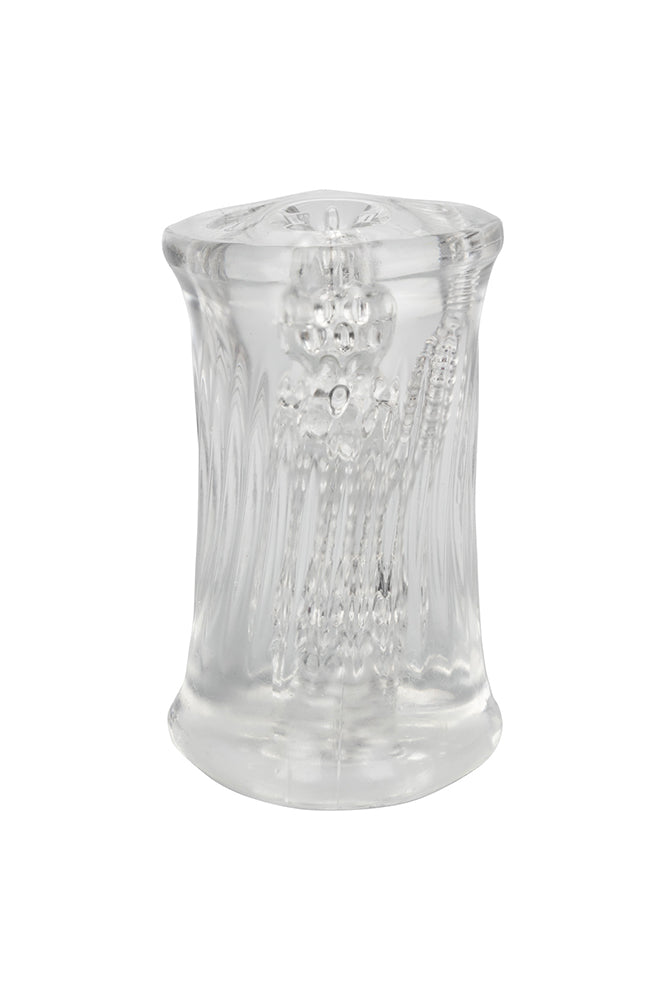 Cal Exotics - Cyclone Triple Chamber Stroker - Clear - Stag Shop