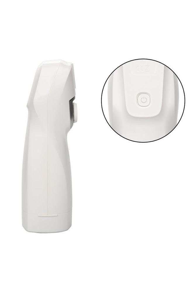 Cal Exotics - Optimum Power - Life-Like Pulsar Stroker With Suction & Vibration - White - Stag Shop