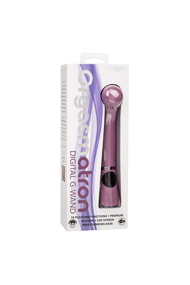 Cal Exotics - Orgasmatron - Digital G-Wand Vibrator - Mauve - Stag Shop