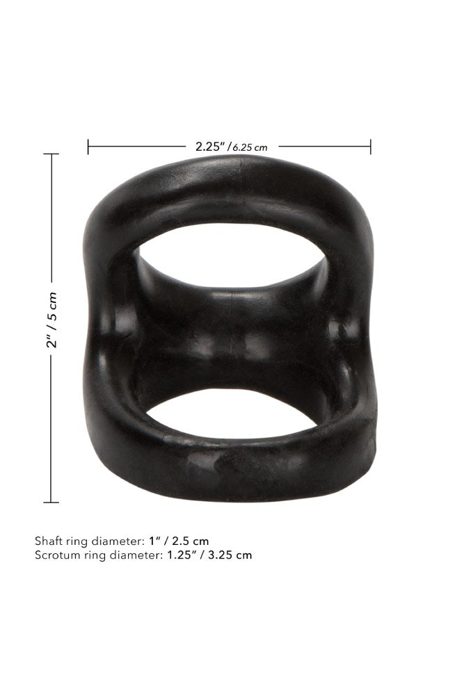 Cal Exotics - Colt - Snug Tugger Cock Ring - Black - Stag Shop