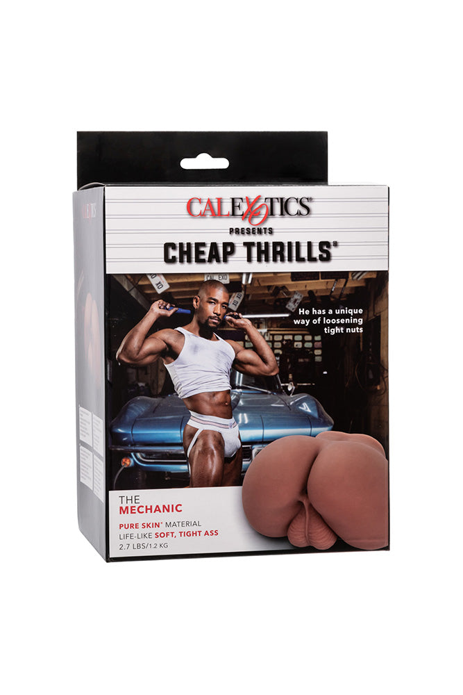 Cal Exotics - Cheap Thrills - The Mechanic Masturbator - Brown - Stag Shop