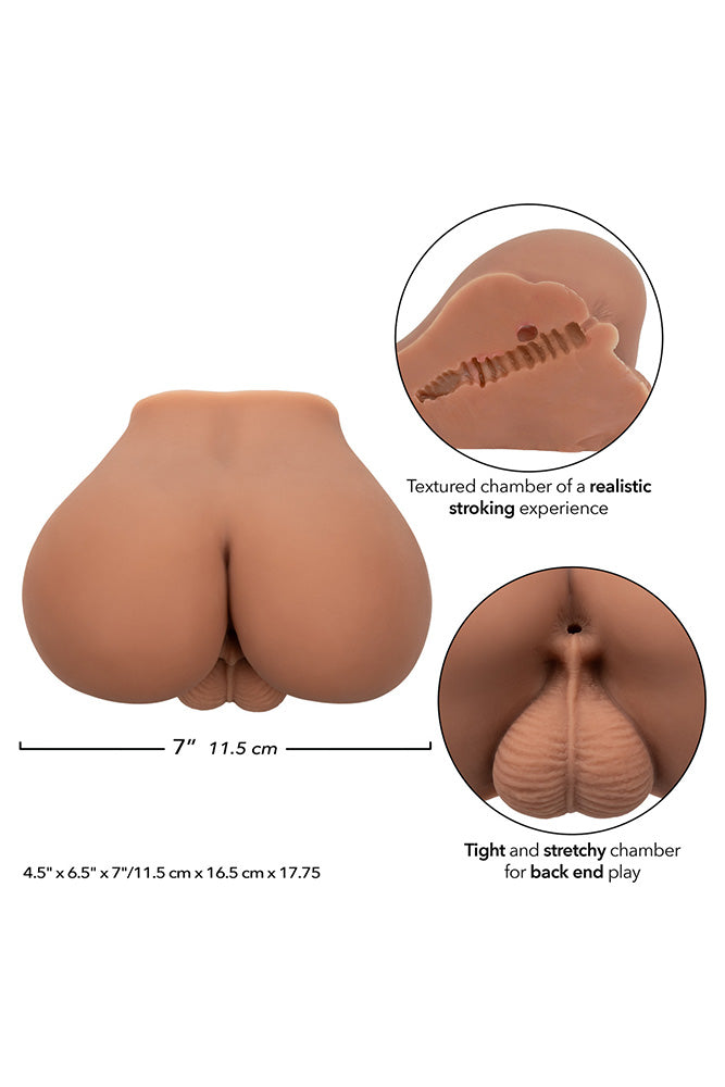 Cal Exotics - Cheap Thrills - The Mechanic Masturbator - Brown - Stag Shop