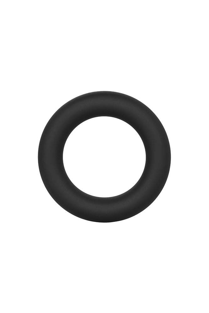 Cal Exotics - Link Up - Ultra-Soft Verge Cock Ring - Black - Stag Shop