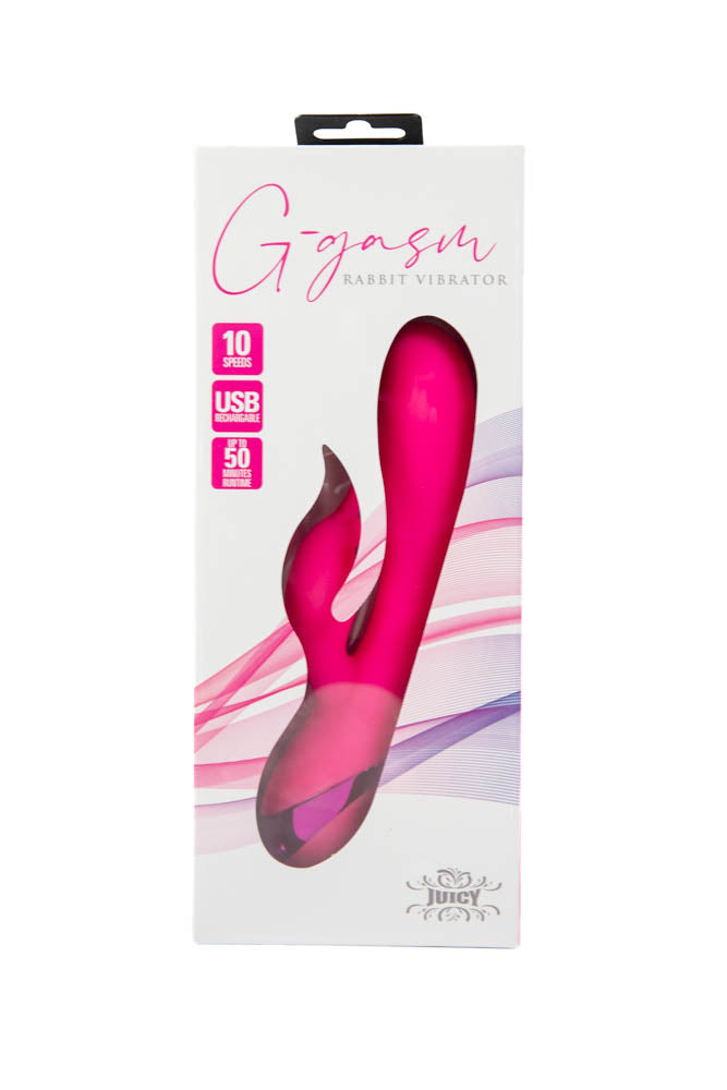 Cousins Group - Juicy - G-Gasm Rabbit Vibrator - Pink - Stag Shop