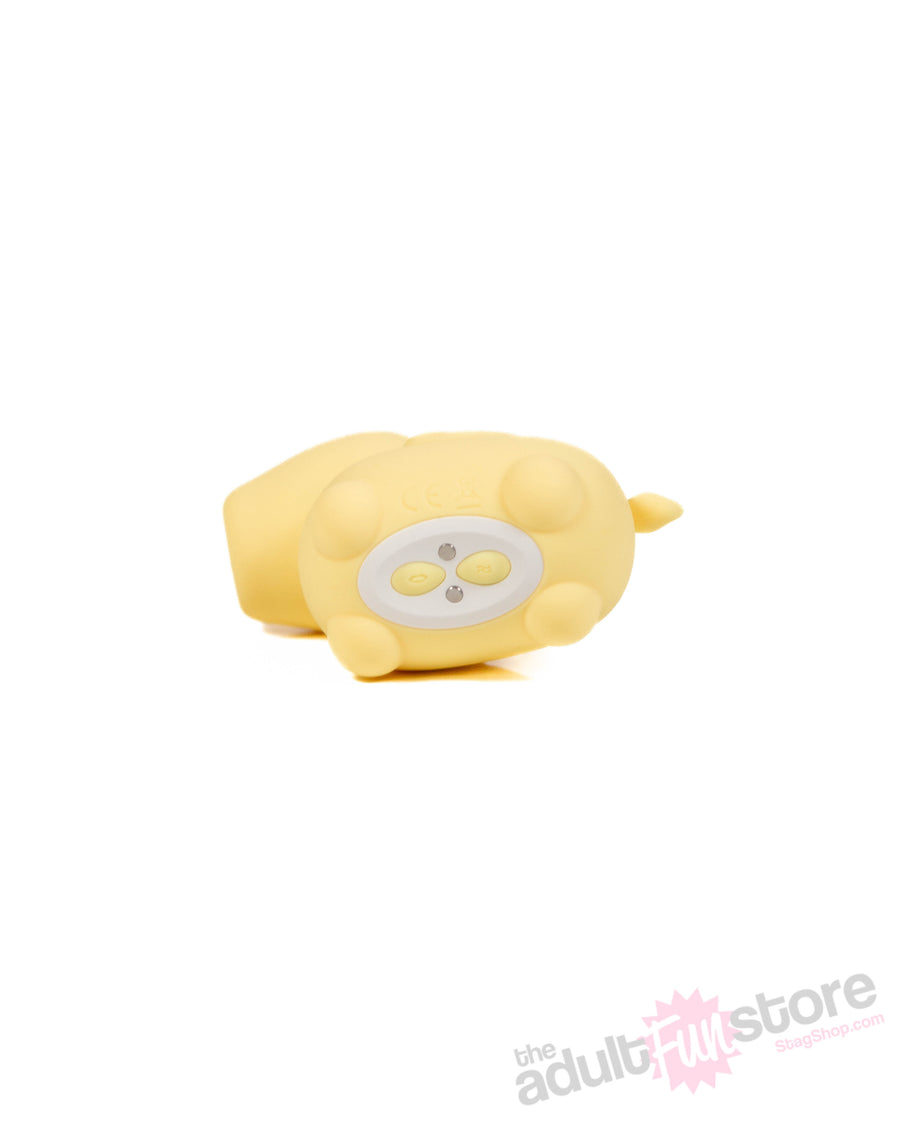 Creative Conceptions - Unihorn Bean Blossom Fluttering Vibrator - Yellow - Stag Shop