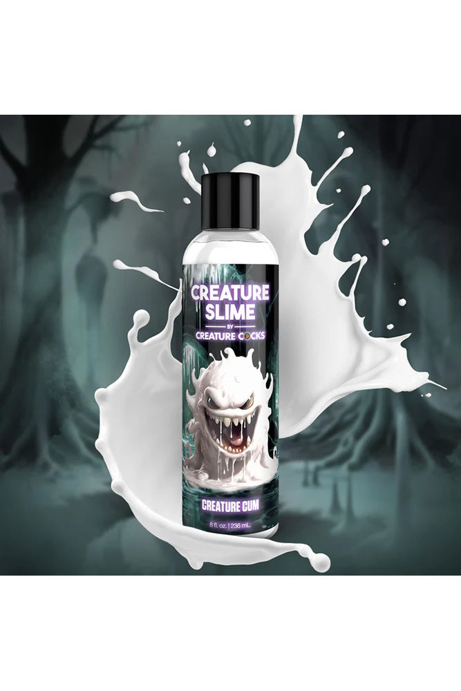 XR Brands - Creature Cocks - Creature Slime Creature Cum Unscented Jizz Lubricant - 8oz - Stag Shop