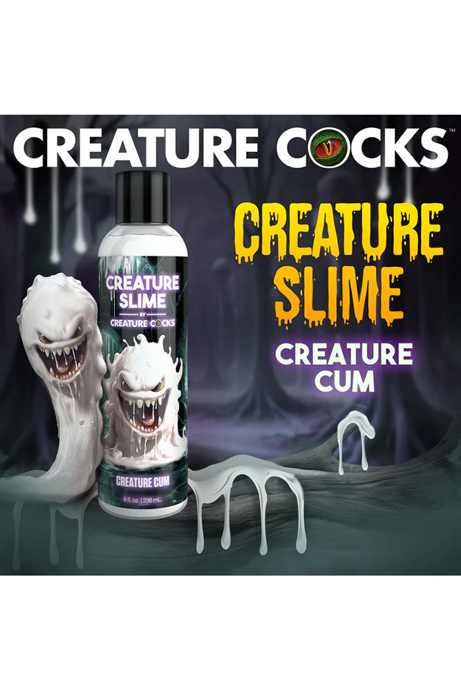 XR Brands - Creature Cocks - Creature Slime Creature Cum Unscented Jizz Lubricant - 8oz - Stag Shop