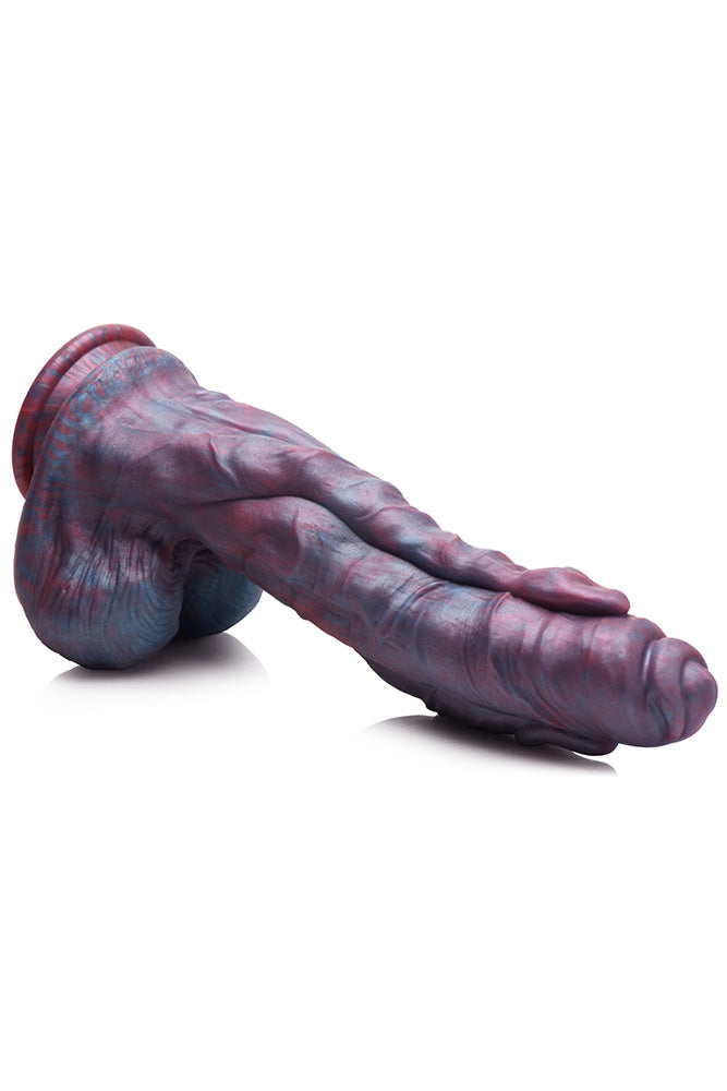 XR Brands - Creature Cocks - Hydra Sea Monster Silicone Dildo - Purple - Stag Shop