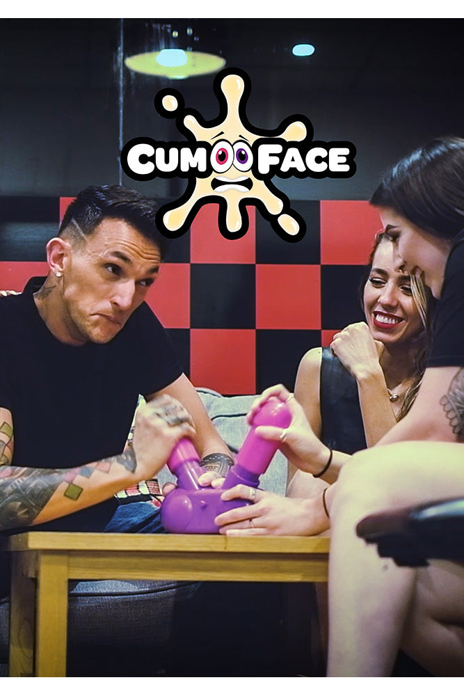 Shots Toys - Cum Face Duel Pump Action Penis Game - Stag Shop