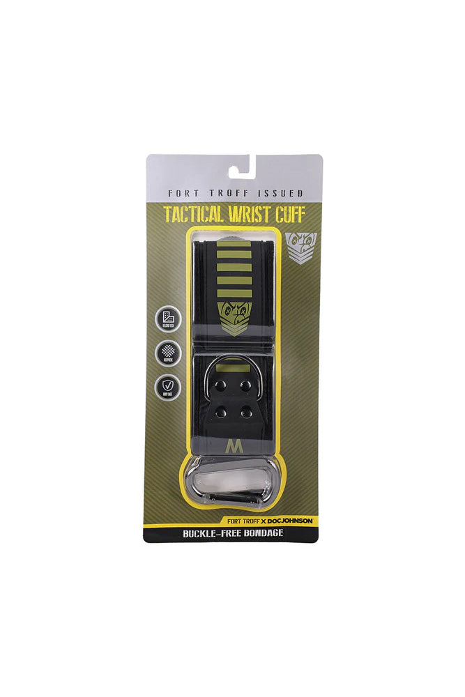 Doc Johnson - Fort Troff - Tactical Wrist Cuffs - Black - Stag Shop