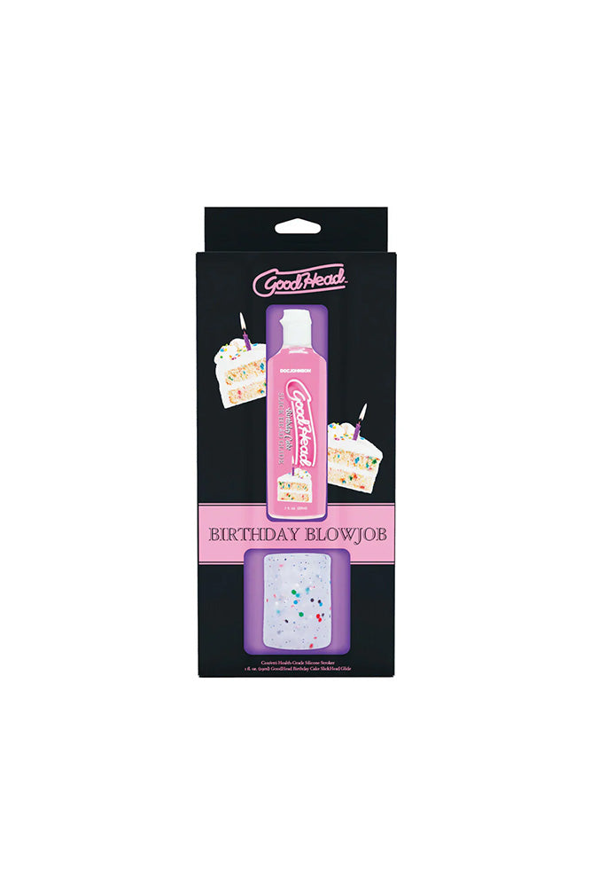 Doc Johnson - GoodHead - Birthday Blowjob Kit - Stag Shop