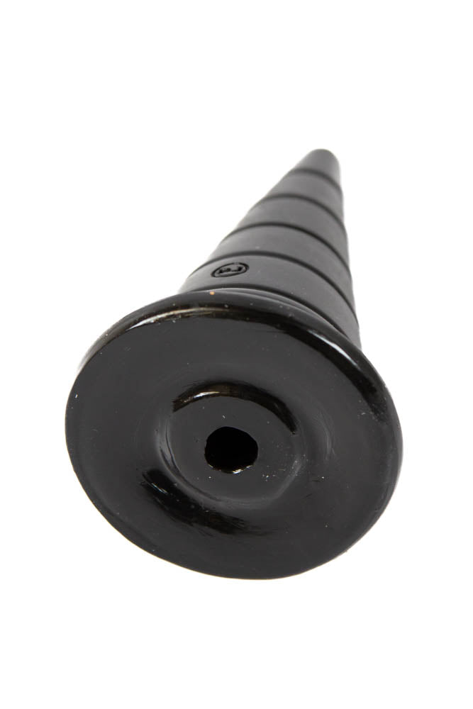 Doc Johnson - TitanMen - Anal Stretcher 6 Inch Cone Plug - Black - Stag Shop