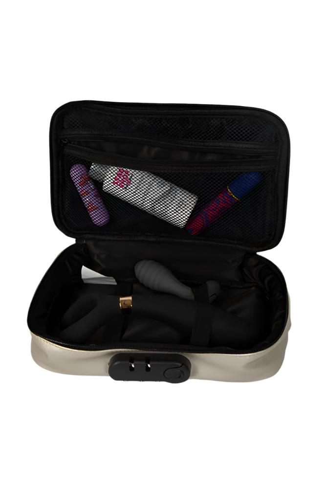 Dorcel - Discreet Lockable Storage Box - Luxury Gold - Stag Shop