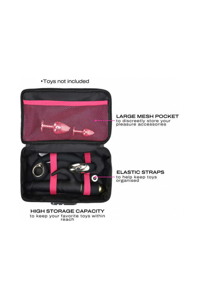 Dorcel - Discreet Lockable Storage Box - Black - Stag Shop