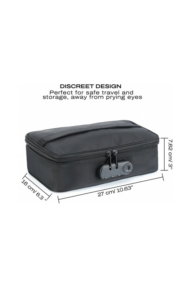 Dorcel - Discreet Lockable Storage Box - Black - Stag Shop