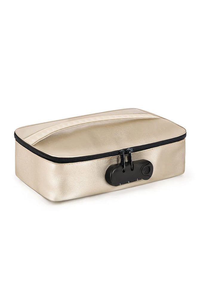 Dorcel - Discreet Lockable Storage Box - Luxury Gold - Stag Shop