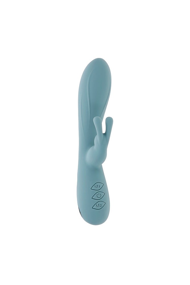 Evolved - Boss Bunny Rabbit Vibrator - Aqua - Stag Shop