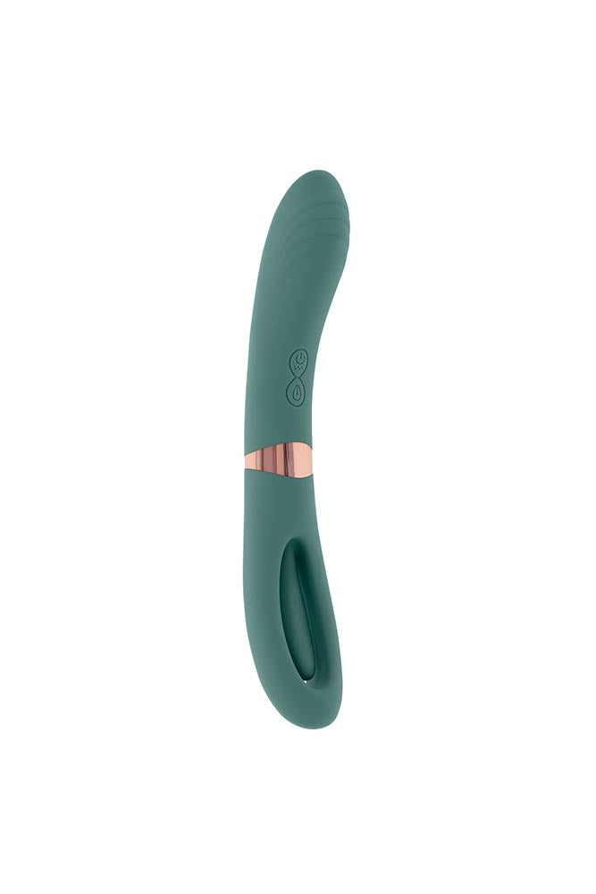 Evolved - Chick Flick Double Ended Vibrator - Green - Stag Shop