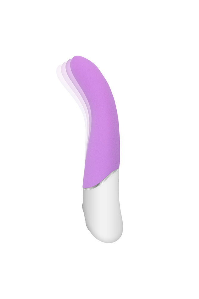 Evolved Novelties - Slip Of The Tongue G-Spot Vibrator - Lavender - Stag Shop