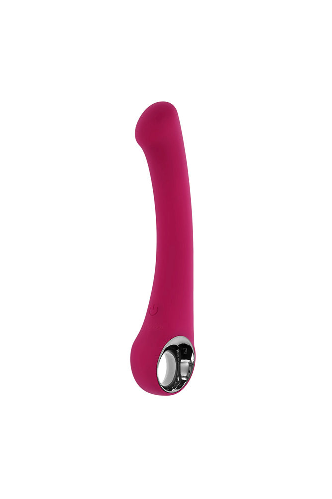 Evolved - Pleasure Curve G-Spot Vibrator - Burgundy - Stag Shop