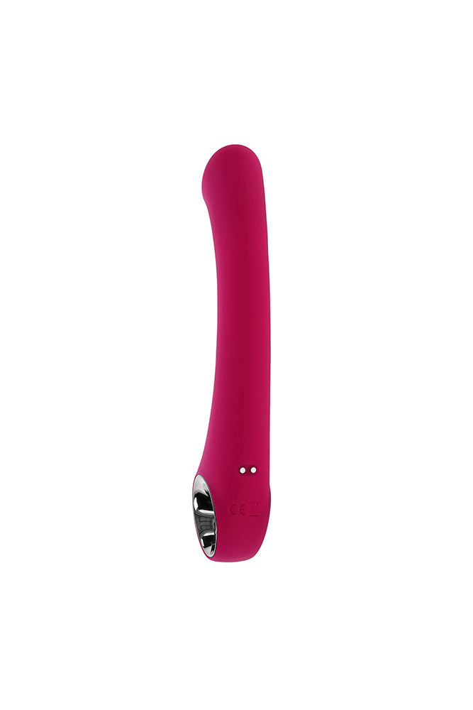 Evolved - Pleasure Curve G-Spot Vibrator - Burgundy - Stag Shop