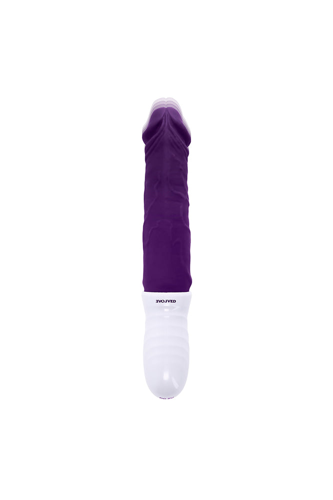 Evolved - Plum Thrust Thrusting Vibrator - Purple - Stag Shop