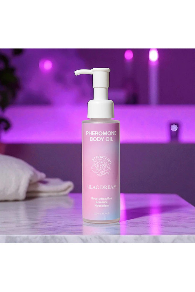 Eye Of Love - Lilac Dream Pheromone Body Oil - 4oz - Stag Shop