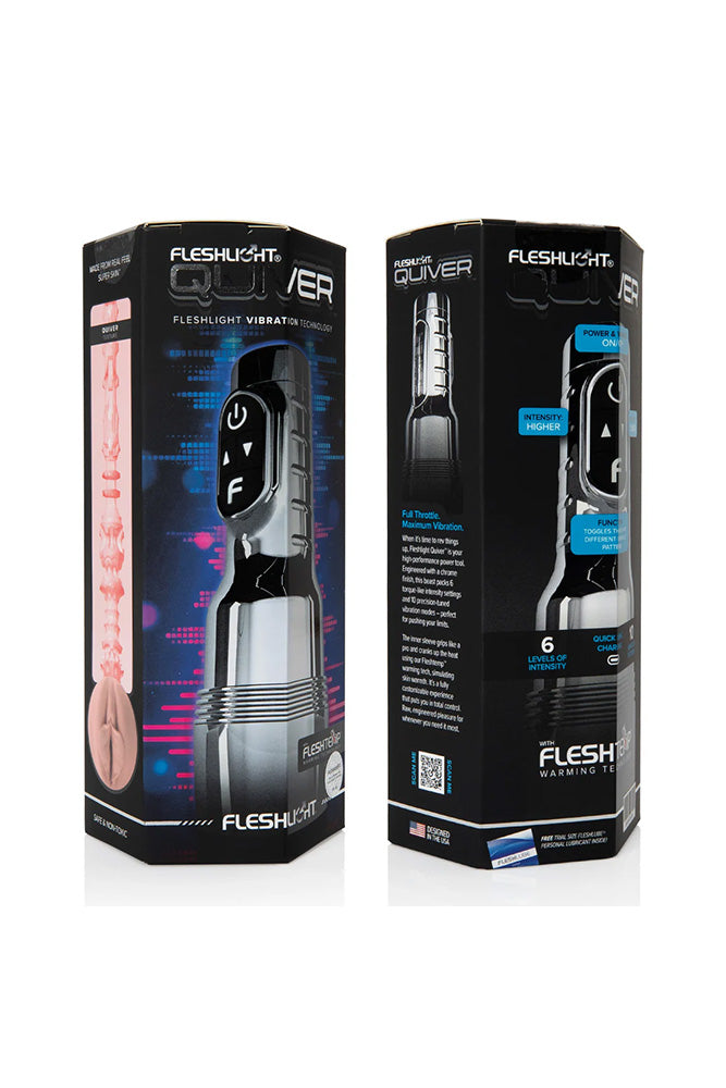 Fleshlight - Quiver Vibrating Pussy Stroker - Stag Shop