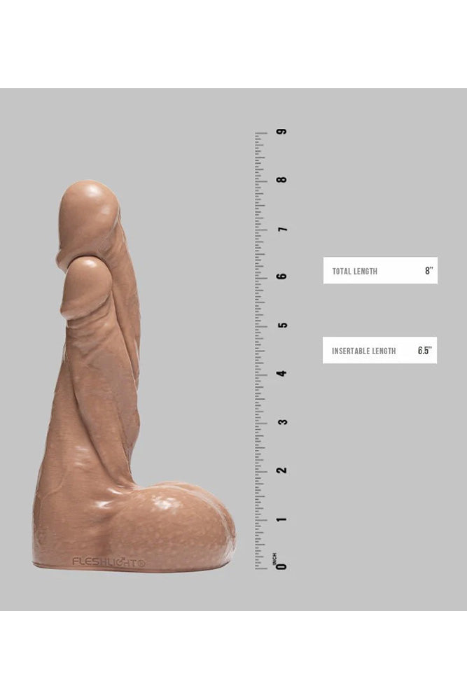 Fleshlight - Fantasy - Twisted Twins Silicone Dildo - Stag Shop